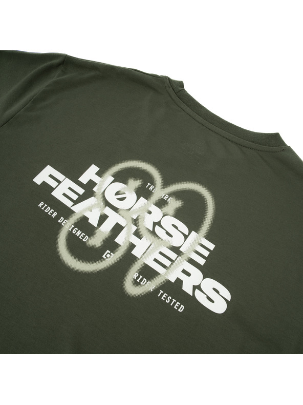 Horsefeathers Колоездачна тениска Fury зелена HORSEFEATHERS