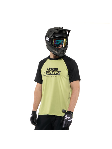 Horsefeathers Колоездачна фланелка Spike жълта HORSEFEATHERS