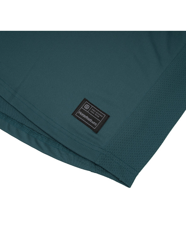 Horsefeathers Колоездачна фланелка Spike петролено зелена HORSEFEATHERS