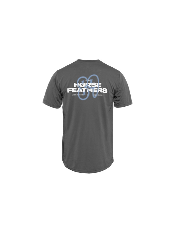 Horsefeathers Колоездачна тениска Fury сива HORSEFEATHERS