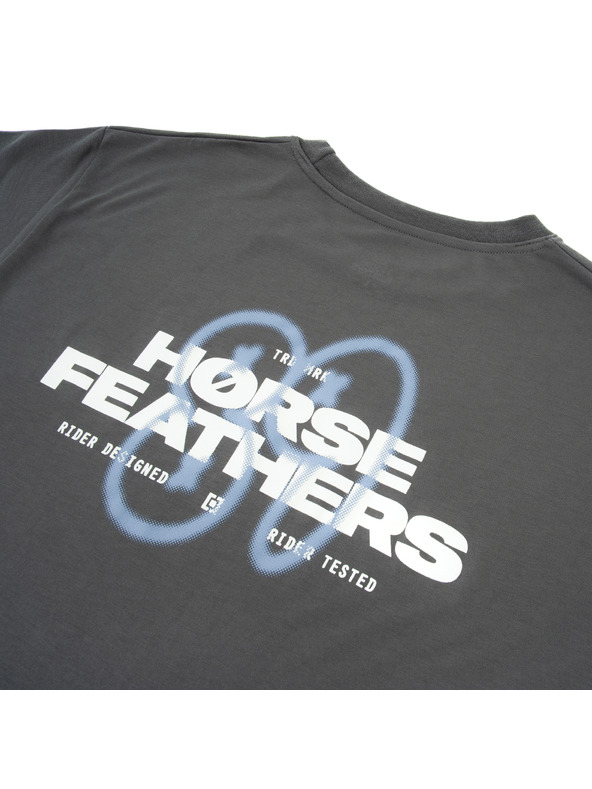 Horsefeathers Колоездачна тениска Fury сива HORSEFEATHERS