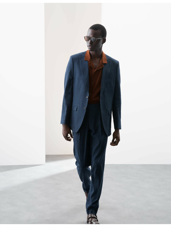 Marks & Spencer Текстурирана риза от чист памук Marks & Spencer