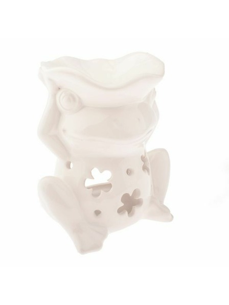 Casa de Engel Керамична арома лампа - жаба - бяла, 4/24