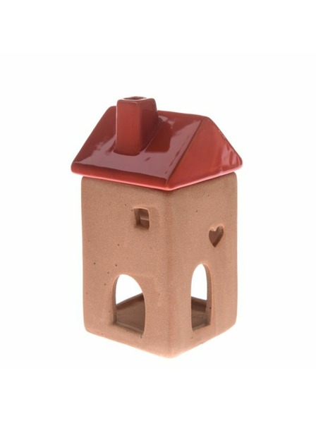 Casa de Engel Керамична арома лампа - къщичка, червена, 0/60