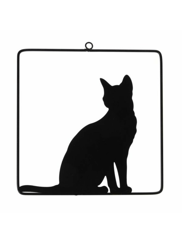 Casa de Engel Метална висяща декорация - котка, 24/48