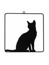 Casa de Engel Метална висяща декорация - котка, 24/48