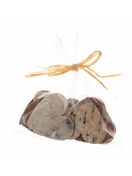 Casa de Engel Сърце от брезова кора - комплект 12бр, 12/120