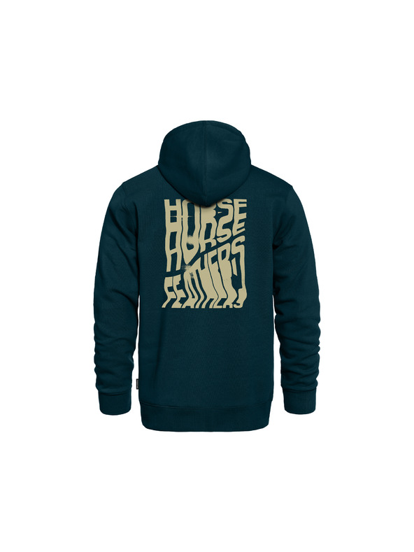 Horsefeathers Мъжки суитшърт петролен HORSEFEATHERS