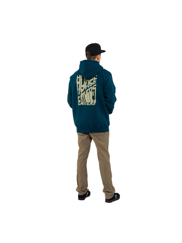 Horsefeathers Мъжки суитшърт петролен HORSEFEATHERS