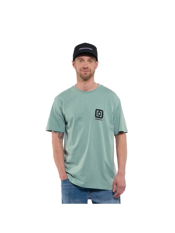Horsefeathers Мъжка тениска зелена HORSEFEATHERS