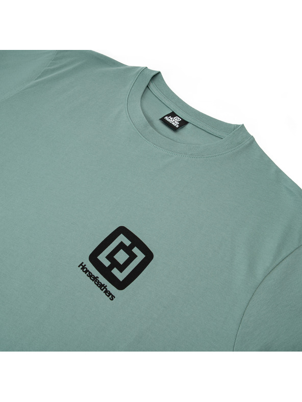 Horsefeathers Мъжка тениска зелена HORSEFEATHERS