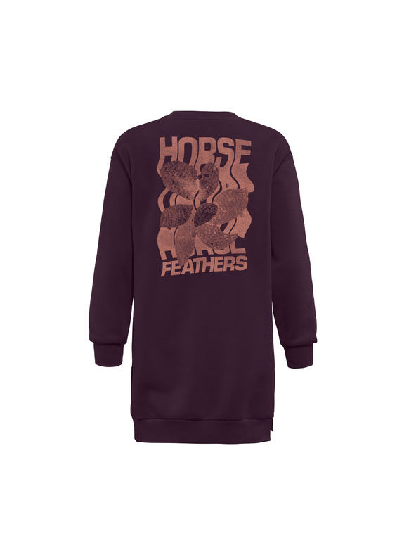 Horsefeathers Суитшърт Qiana винен HORSEFEATHERS