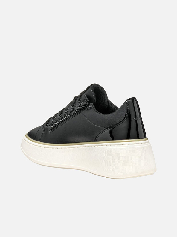 Geox Черни дамски маратонки Geox Sunnetty