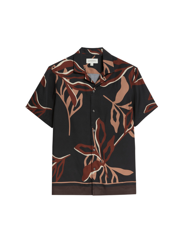 Marks & Spencer Риза с флорални мотиви, стандартен крой Marks & Spencer