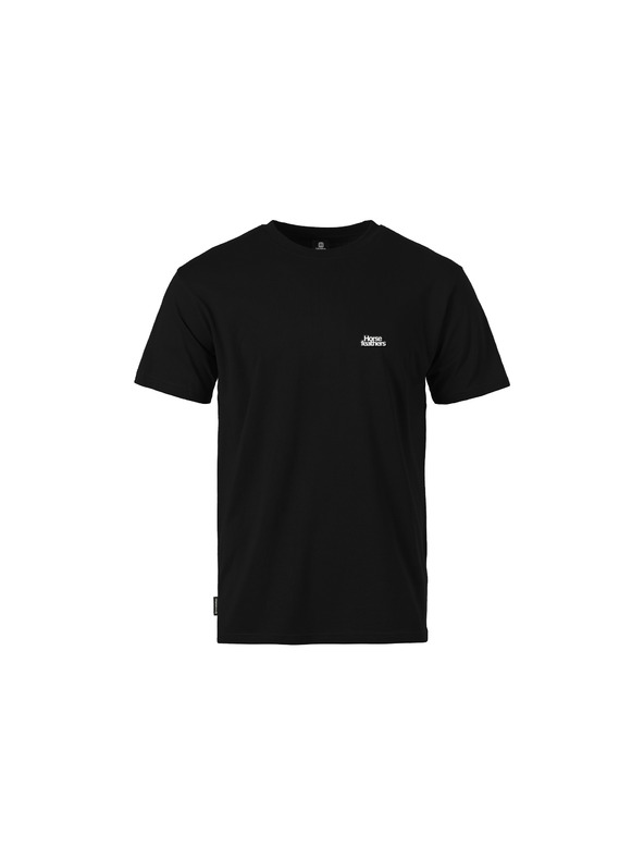 Horsefeathers Тениска Agent в черно HORSEFEATHERS