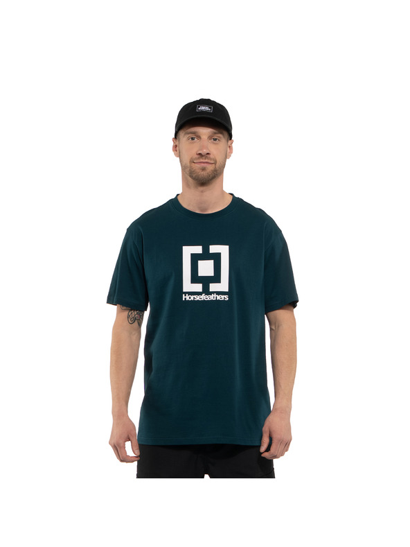 Horsefeathers Тениска Base - синя HORSEFEATHERS