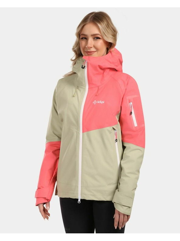 Kilpi Дамско хардшел водоустойчиво яке Kilpi MAMBA-W в бежово