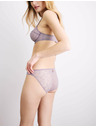 Marks & Spencer Дантелени високи бикини Rosa Marks & Spencer лилаво