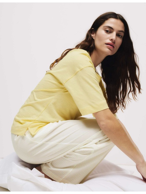 Marks & Spencer Раирани пижамени панталони Cool Comfort™, 2 бр. Marks & Spencer жълто