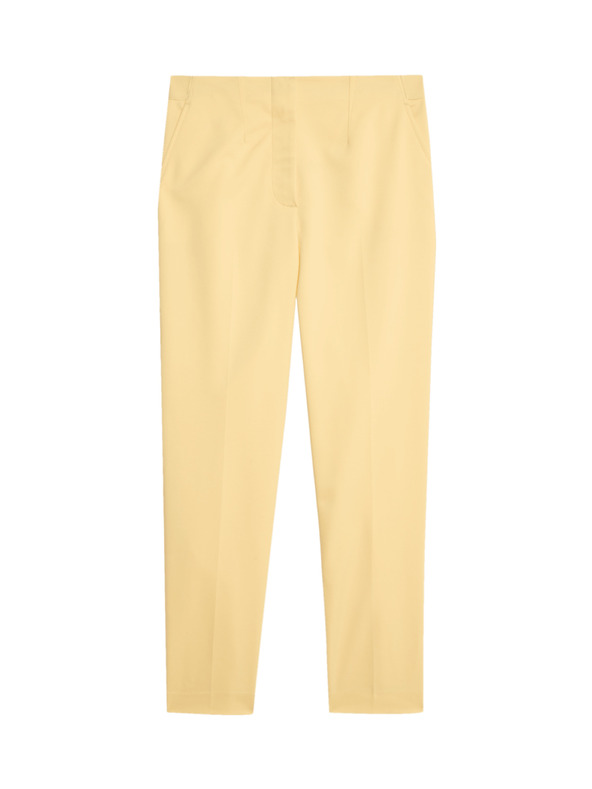 Marks & Spencer Slim ankle панталони от памучен плат Marks & Spencer