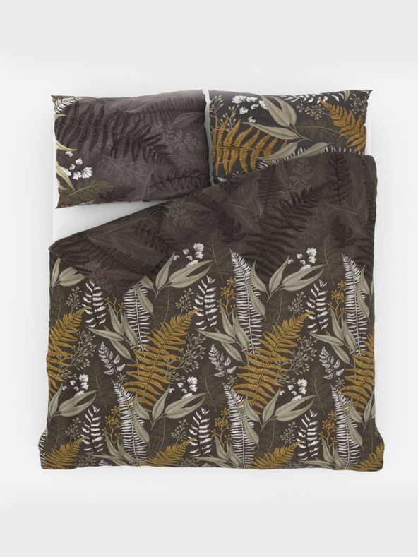 Kvalitex Сатенено френско удължено спално бельо LUXURY COLLECTION 1+2, 240x220, 70x90cm ПАПРАТ