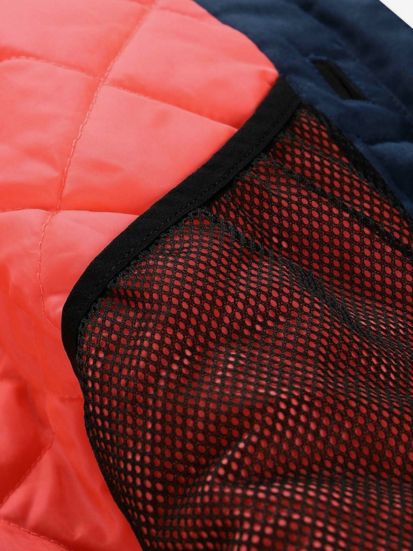 ALPINE PRO Оранжево и синьо дамско ски яке Alpine Pro SARDARA 5