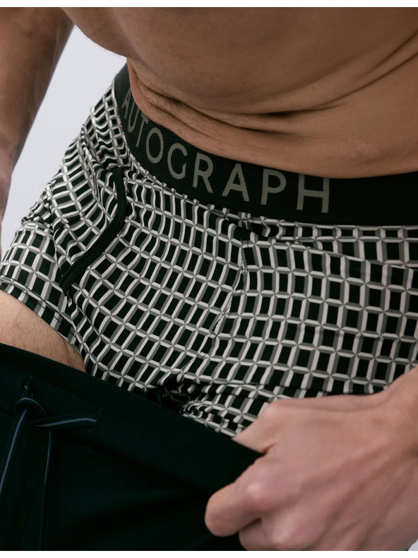 Marks & Spencer Разтегливи боксерки Microskin комплект 5 бр. Marks & Spencer зелена