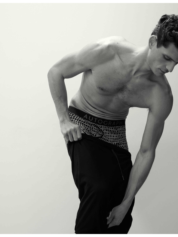 Marks & Spencer Разтегливи боксерки Microskin комплект 5 бр. Marks & Spencer зелена