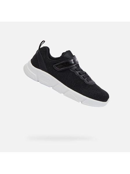 Geox Черни момичешки маратонки Geox Aril