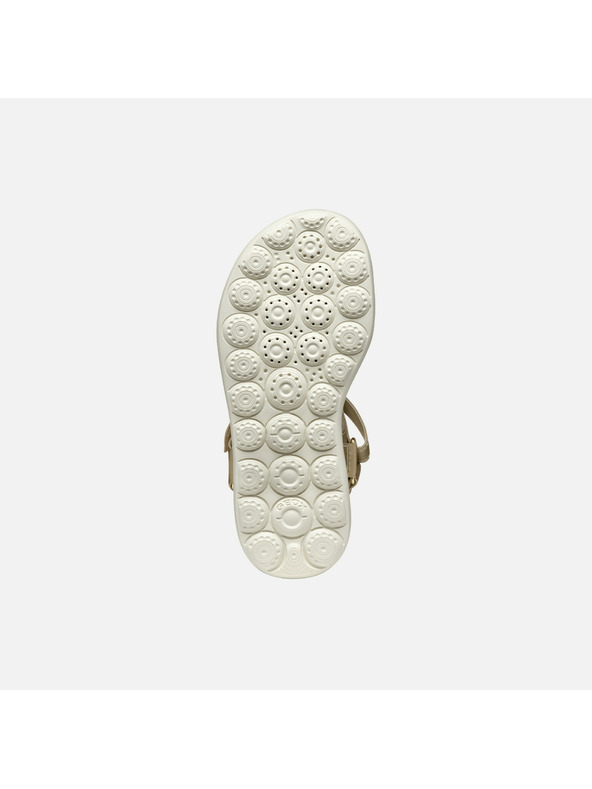 Geox Златни момичешки сандали Geox Puffypop