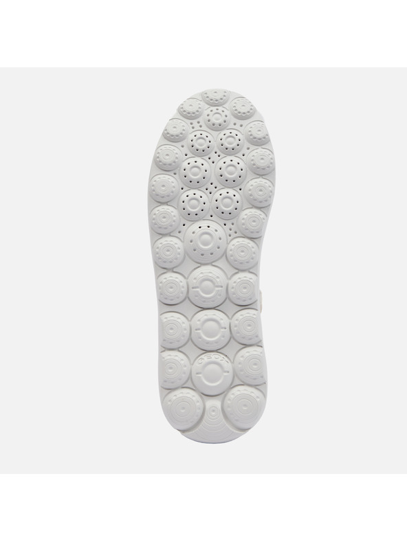 Geox Бели маратонки Geox Puffypop за момичета