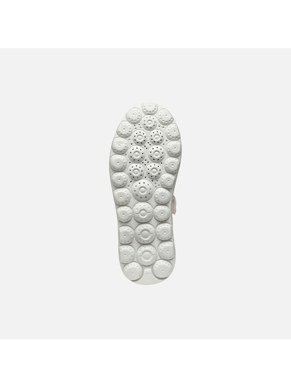 Geox Бели маратонки Geox Puffypop за момичета