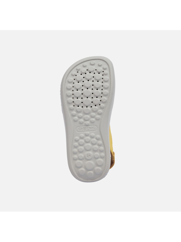 Geox Жълти момичешки сандали Geox Lightfloppy