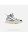 Geox Сребристи момичешки маратонки Geox Laquinny