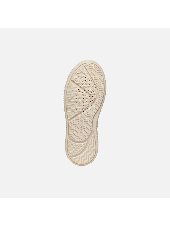 Geox Сребристи момичешки маратонки Geox Laquinny