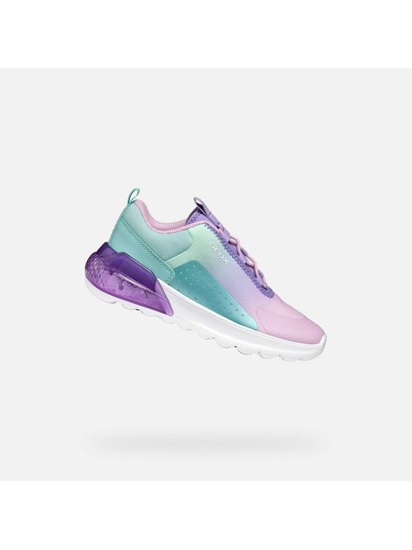 Geox Тюркоазени момичешки маратонки Geox Activart Illuminus