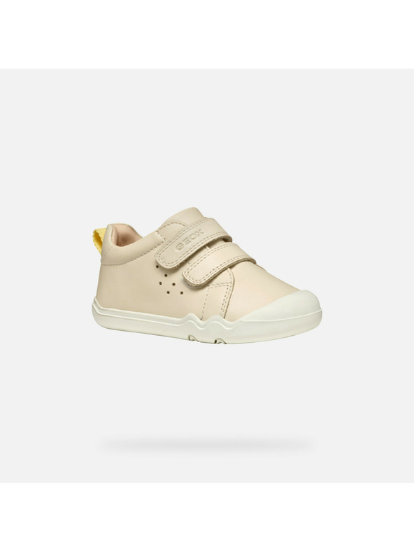 Geox Кремави момичешки barefoot маратонки Geox Steppieup