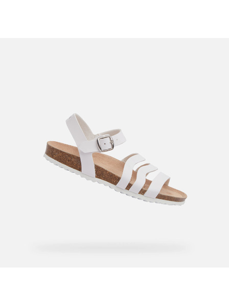 Geox Бели момичешки сандали Geox Adriel