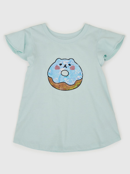 GAP GAP Бебешка тениска с пайети