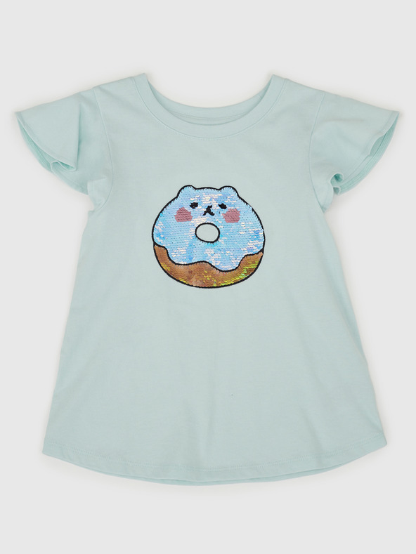 GAP GAP Бебешка тениска с пайети