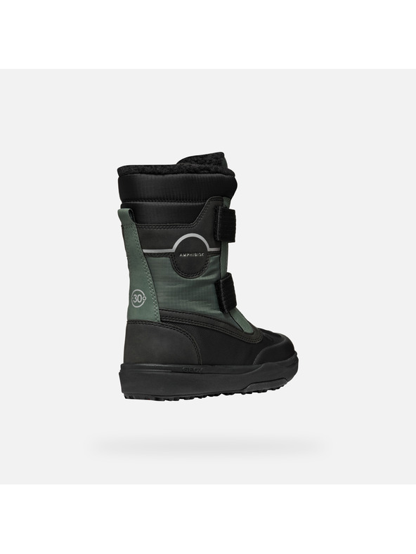 Geox Тъмнозелени зимни детски обувки Geox Bunshee Pg B A