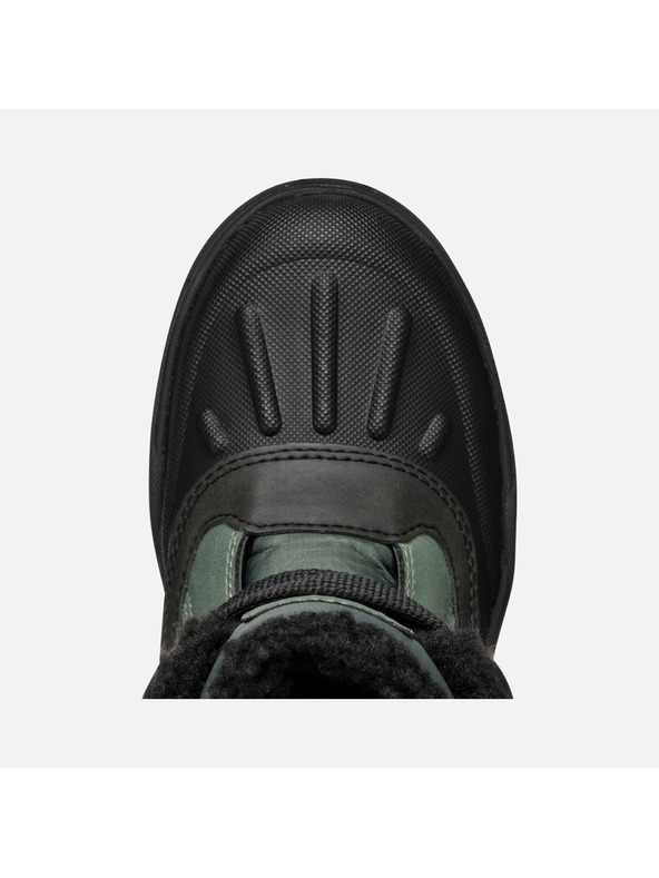 Geox Тъмнозелени зимни детски обувки Geox Bunshee Pg B A