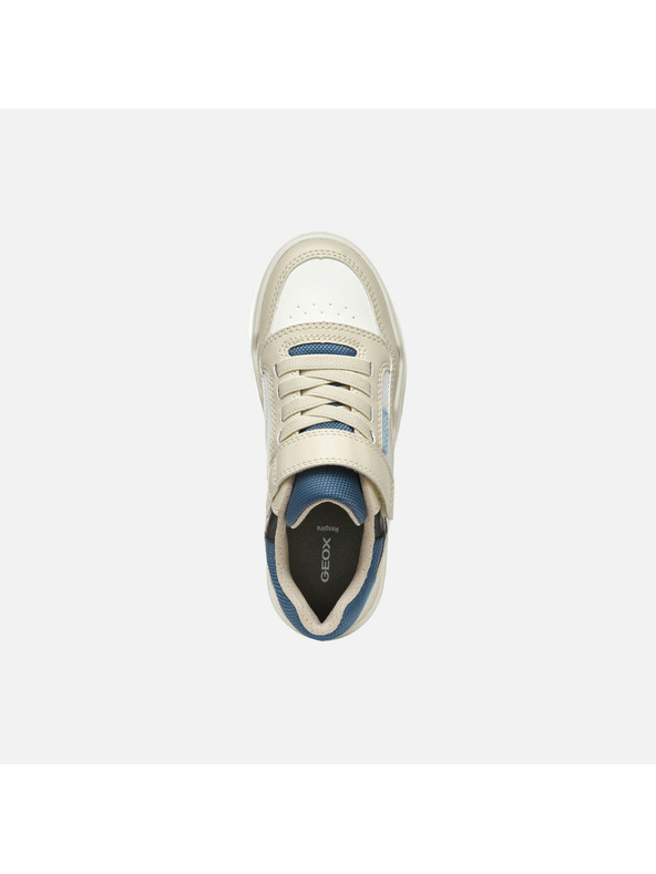 Geox Бежови момчешки маратонки Geox Perth