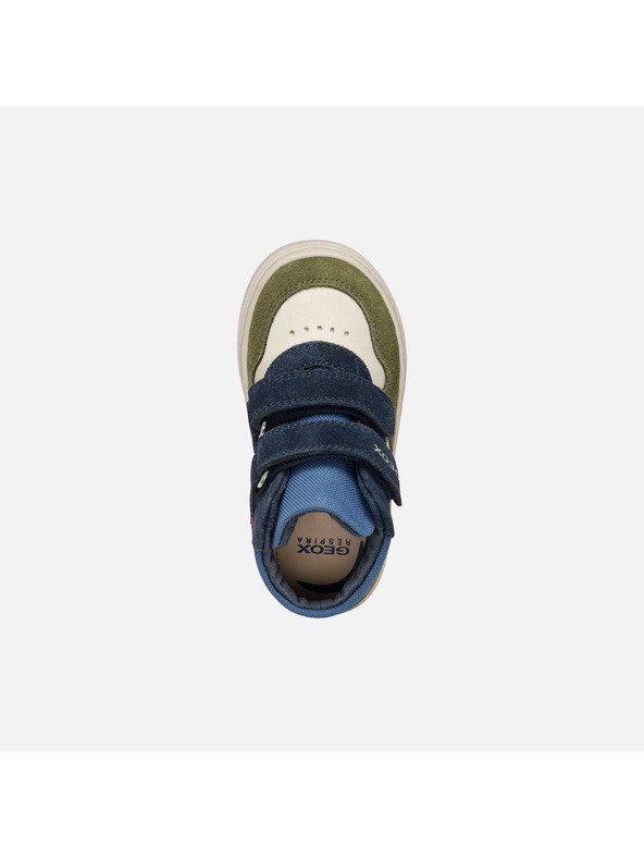 Geox Тъмнозелени момчешки маратонки Geox Nashik