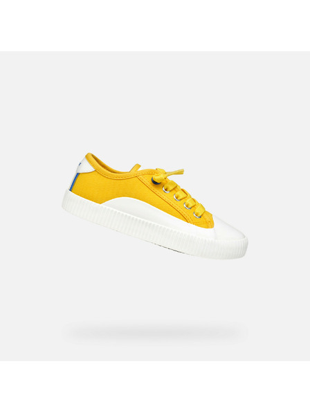 Geox Жълти момчешки маратонки Geox Tippeste