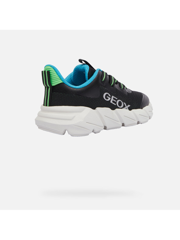 Geox Черни момчешки маратонки Geox Fast