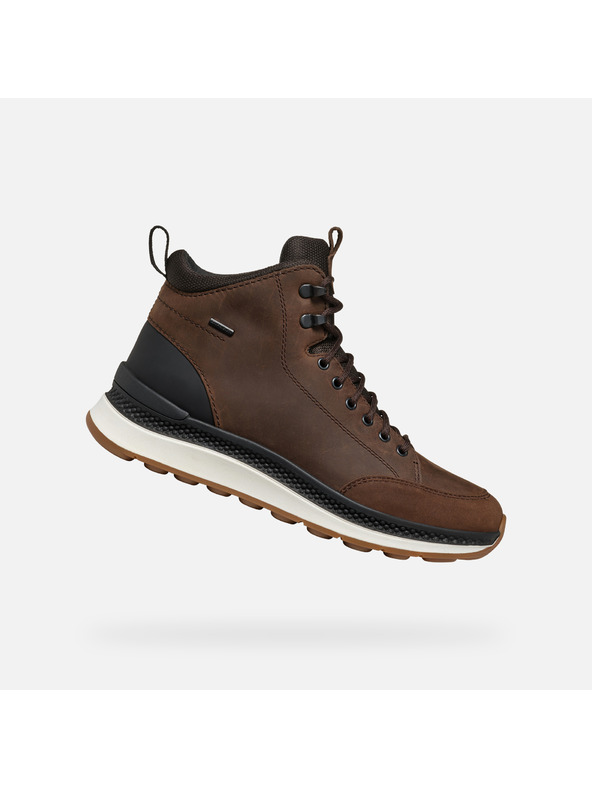 Geox Кафяви мъжки боти Geox Spherica Actif X2