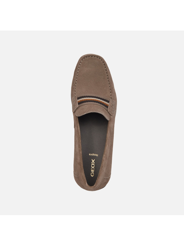 Geox Кафяви мокасини Geox Ascanio