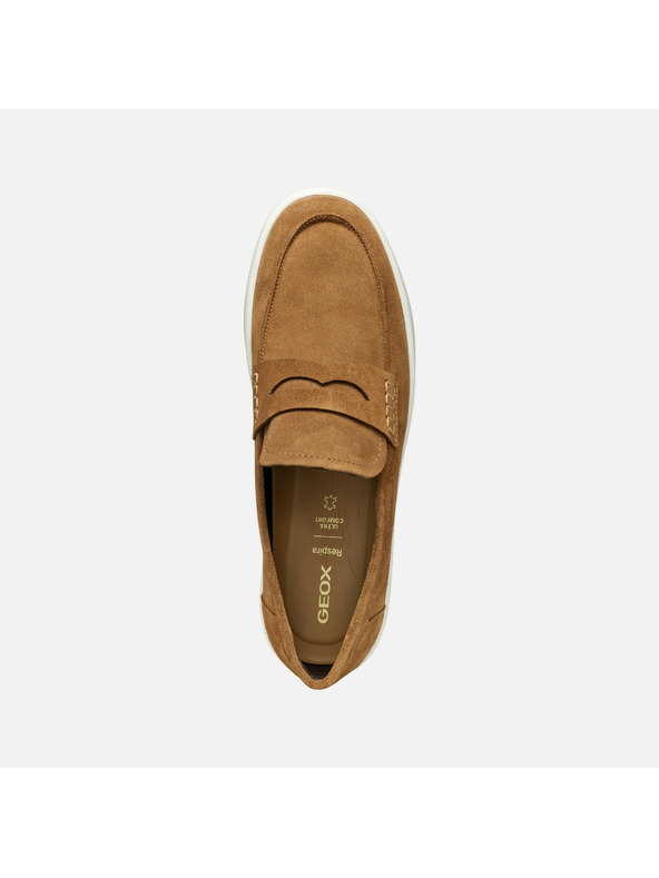 Geox Светлокафяви мъжки мокасини Geox Spherica ECUB-1
