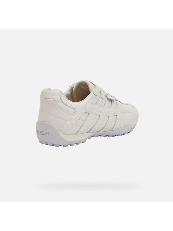 Geox Бели мъжки маратонки Geox Snake Original